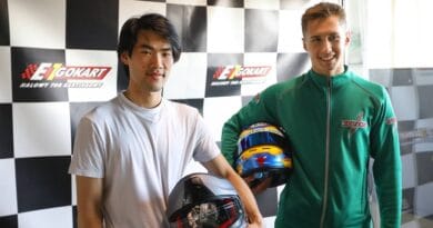 Bruce Liu - zwycięzca konkursu Chopinowskiego i Kacper Nadolski - zawodnik kartingowy