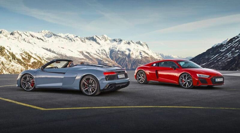 Audi R8 Coupé V10 performance RWD / Audi R8 Spyder V10 performance RWD
