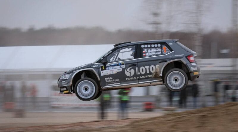 Kajetan Kajetanowicz i Maciej Szczepaniak Rajd Barbórka 2021