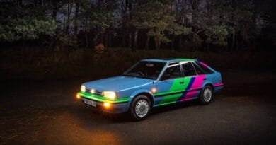 Nissan Newbird czyli Bluebird z elektrycznym napędem LEAFa
