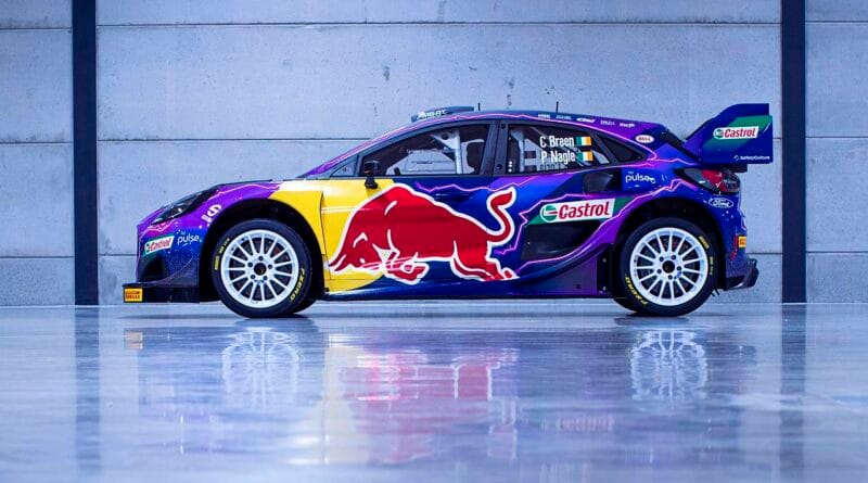 M-Sport Ford Puma Hybrid Rally1 Racing WRC 2022