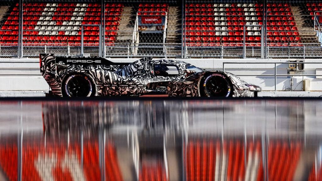 Porsche LMDh - testy w Barcelonie