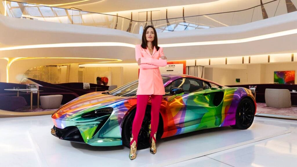McLaren Artura Art Car