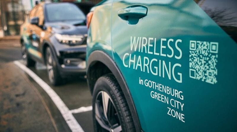 Volvo testuje bezprzewodowe ładowanie aut elektrycznych