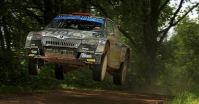 Kajetan Kajetanowicz i Maciej Szczepaniak - Skoda Fabia Rally2 evo - WRC Rajd Estonii 2022