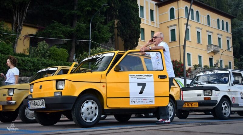 Sobiesław Zasada i Longin Bielak. Wielka Wyprawa Fiatów 126 z Bielska-Białej do Turynu 2022