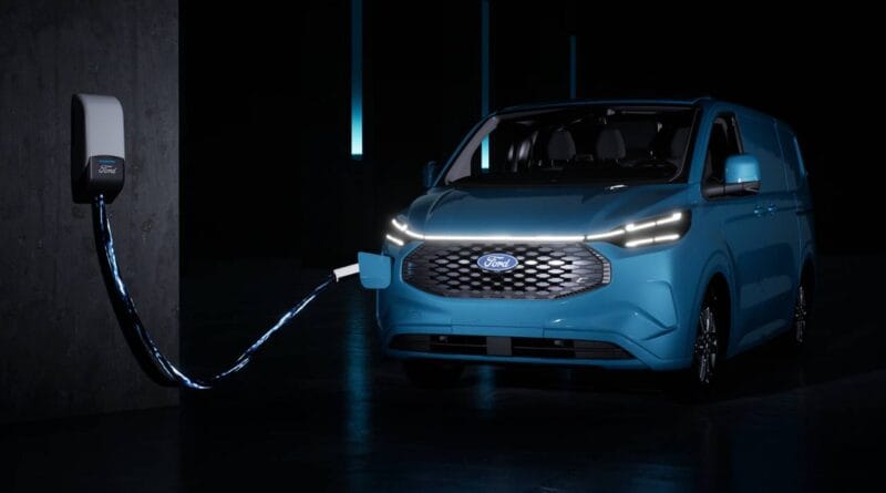 Elektryczny Ford E-Transit Custom