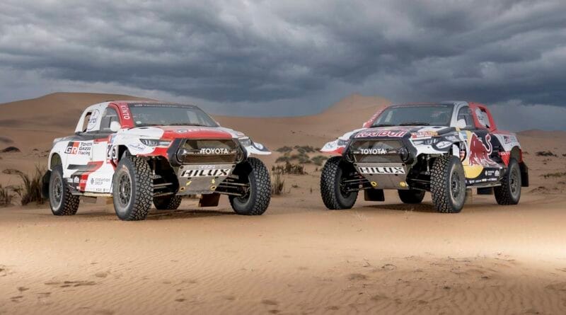 Toyota GR DKR Hilux T1+ przed Rajdem Dakar 2023