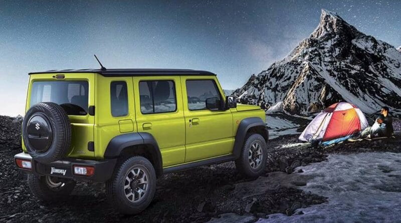 Pięciodrzwiowy Suzuki Jimny
