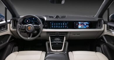 Wnętrze nowego Porsche Cayenne