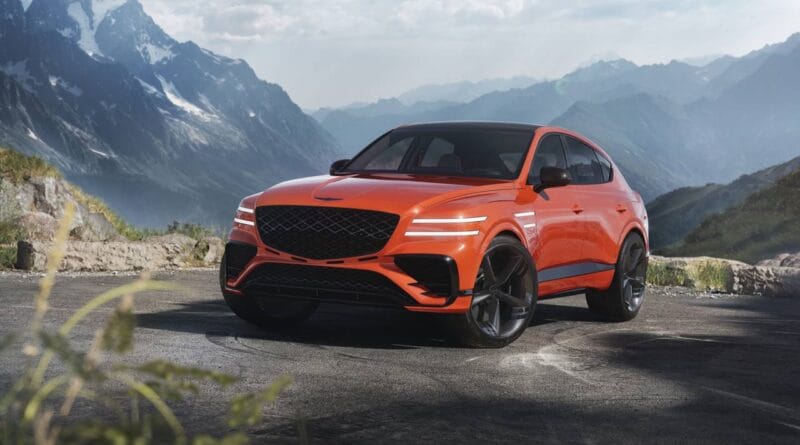 Koncepcyjny Genesis GV80 Coupe