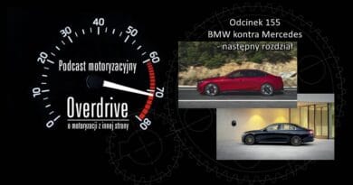 Podcast motoryzacyjny Overdrive | Odcinek 155 | BMW kontra Mercedes - następny rozdział