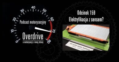 Podcast motoryzacyjny Overdrive | Odcinek 159 | Elektryfikacja z sensem?