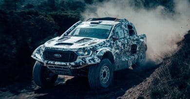 Wyczynowy Ford Ranger Raptor T1+ na Rajd Dakar