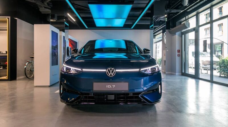 Volkswagen ID.7 do obejrzenia w Warszawie 3 czerwca