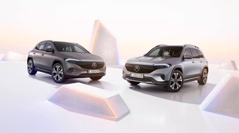 Mercedes EQA i EQB po liftingu