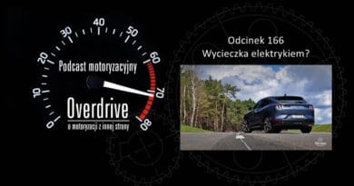 Podcast motoryzacyjny Overdrive | Odcinek 166 | Wycieczka elektrykiem?