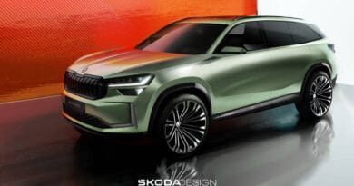 Szkice nowej Skody Kodiaq