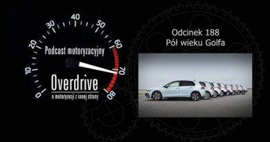 Podcast motoryzacyjny Overdrive | Odcinek 188 | Pół wieku Golfa