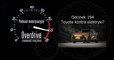 Podcast motoryzacyjny Overdrive | Odcinek 194 | Toyota kontra elektryki?