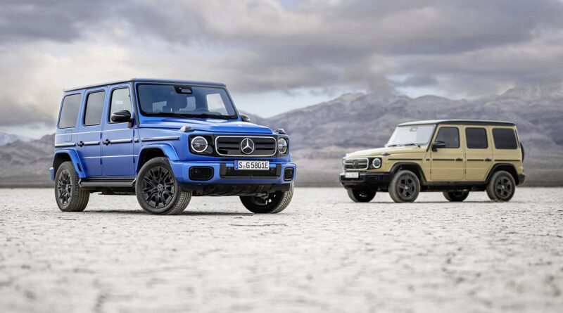 Nowy elektryczny Mercedes-Benz G 580 z technologią EQ