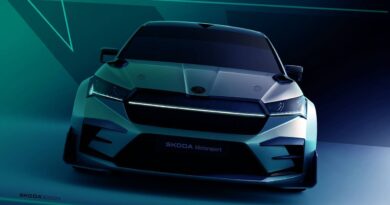 Skoda Enyaq RS Race – pierwsze szkice