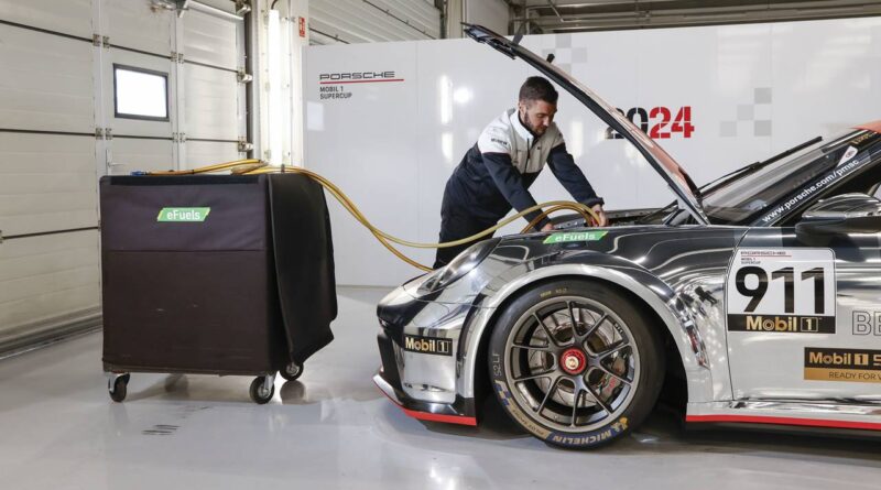 Porsche Mobil 1 Supercup z wykorzystaniem e-paliwa