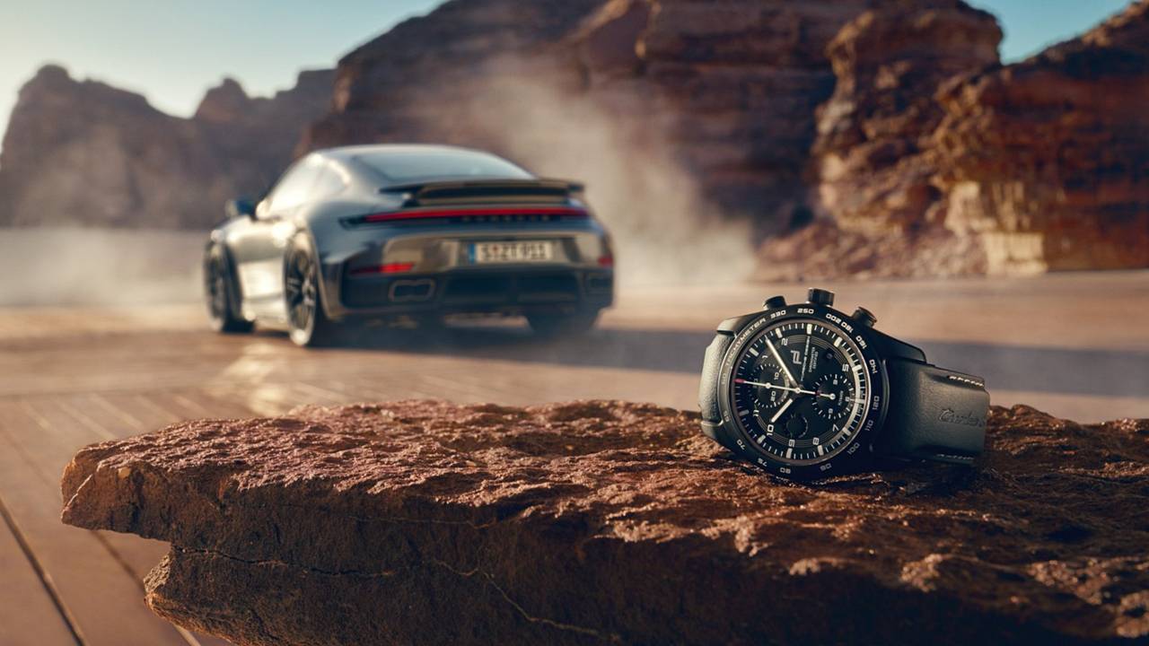 Nowe Porsche 911 Turbo S - zegarek