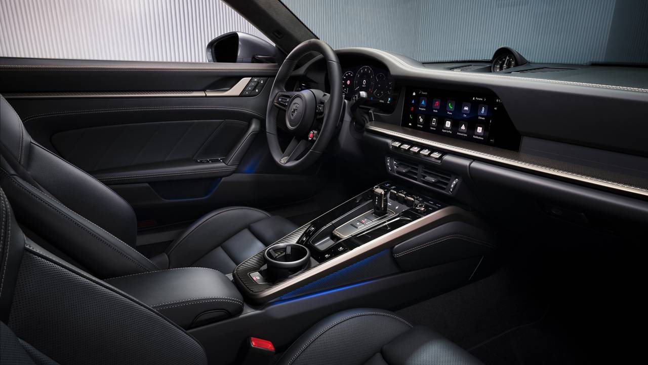 Nowe Porsche 911 Turbo S - wnętrze