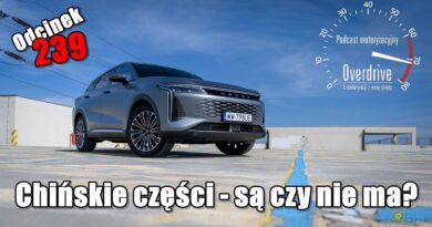 Podcast motoryzacyjny Overdrive | Odcinek 239 | Chińskie części - są czy nie ma?