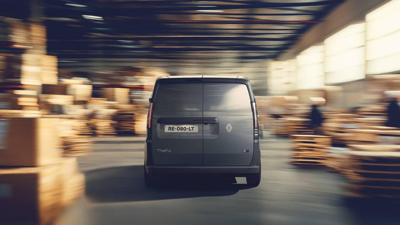 Nowe Renault Trafic Van E-Tech electric
