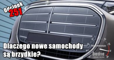 Podcast motoryzacyjny Overdrive | Odcinek 251 | Dlaczego nowe samochody są brzydkie?