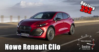 Podcast motoryzacyjny Overdrive | Odcinek 252 | Nowe Renault Clio