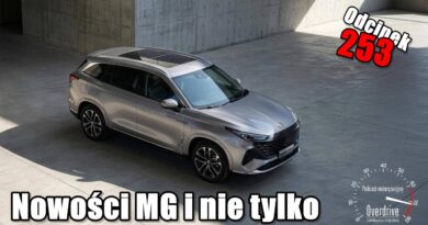 Podcast motoryzacyjny Overdrive | Odcinek 253 | Nowości MG i nie tylko