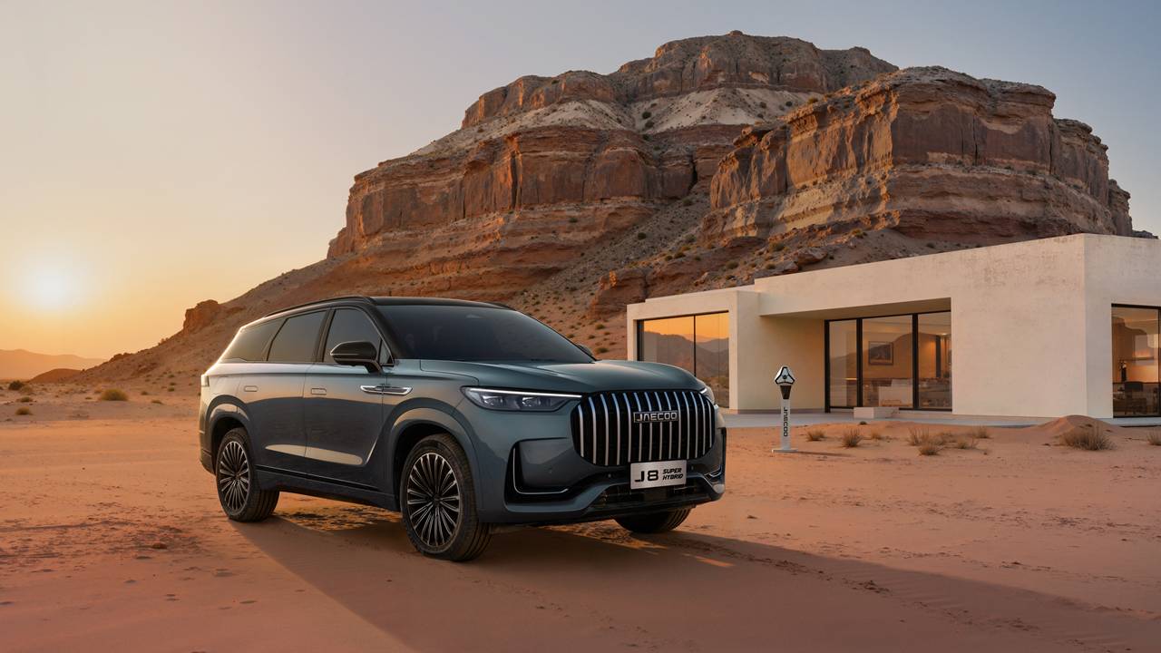 Nowy JAECOO 8 Super Hybrid