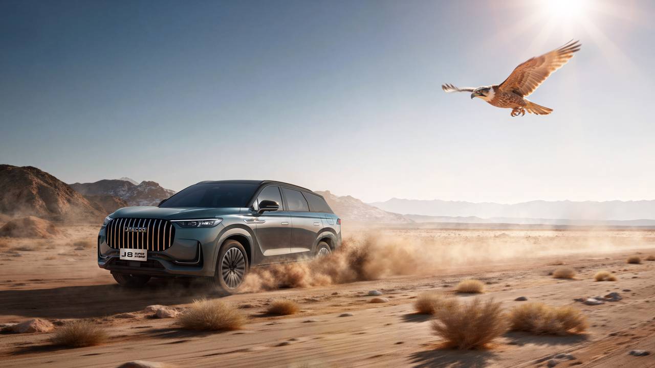 Nowy JAECOO 8 Super Hybrid