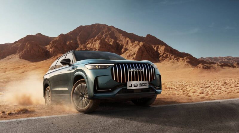 Nowy JAECOO 8 Super Hybrid