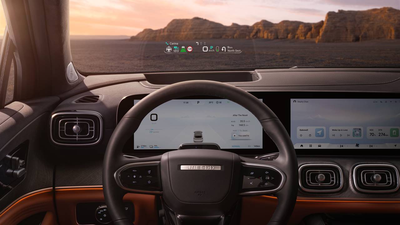 Nowy JAECOO 8 Super Hybrid