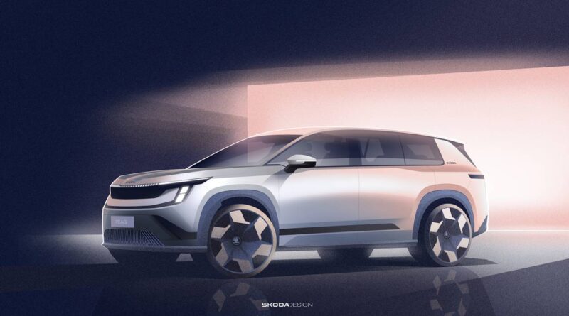Skoda Peaq - szkic
