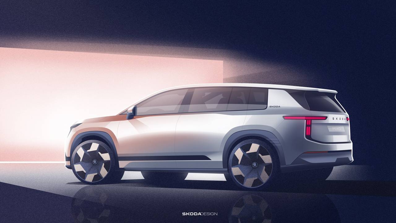 Skoda Peaq - szkic