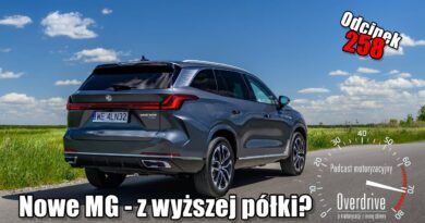 Podcast motoryzacyjny Overdrive | Odcinek 258 | Nowe MG - z wyższej półki?